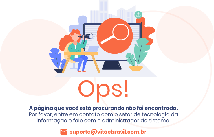 Página Não Encontrada - 404
